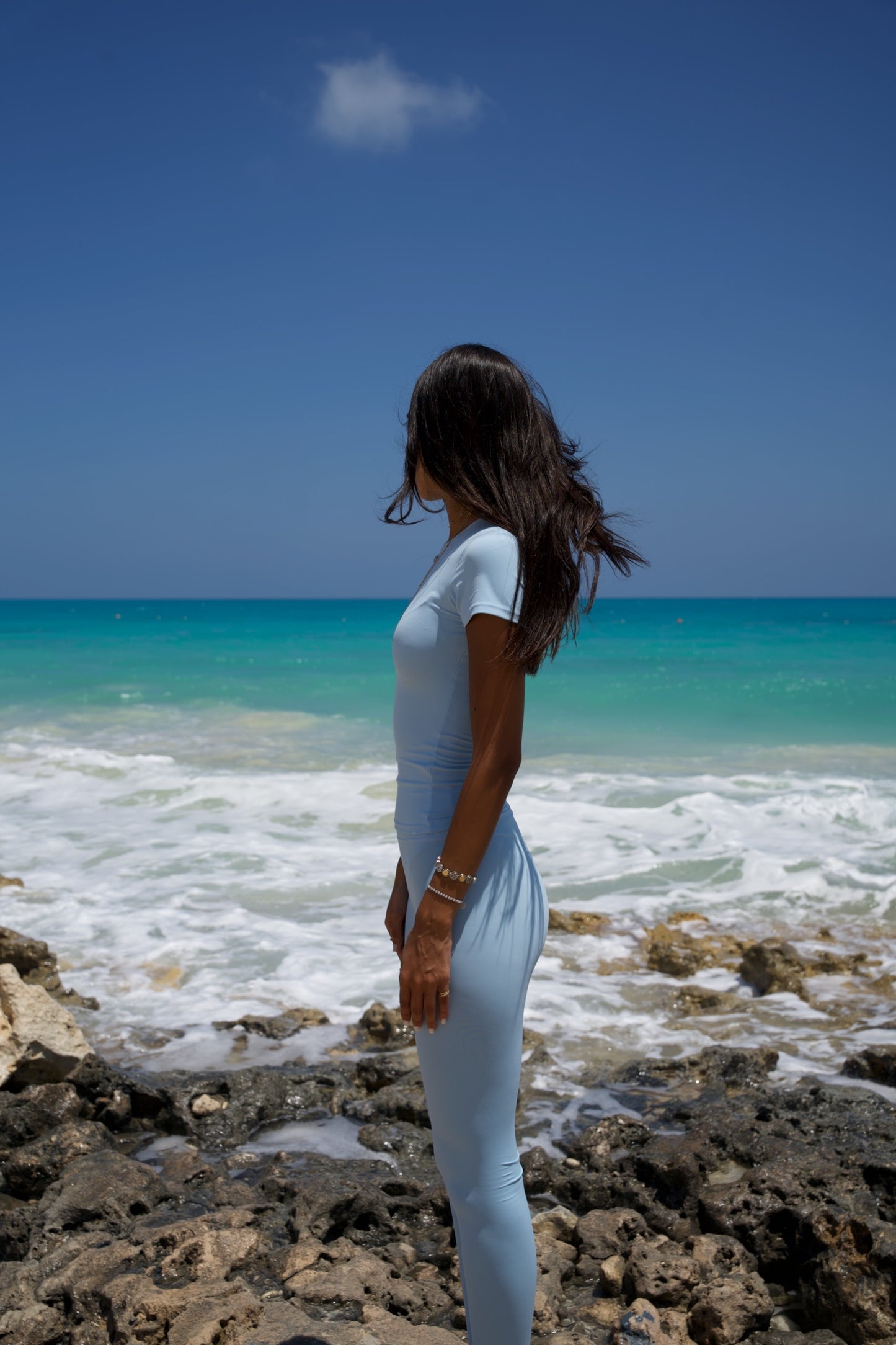 Flow Top - Sky Blue